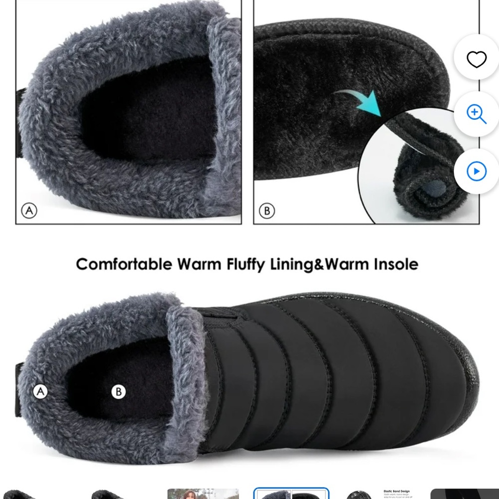 Walmart warm winter boots